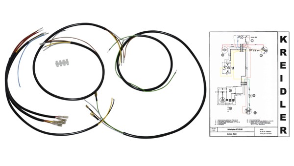 Wire harness Kreidler series 1 Rmc