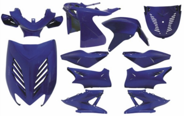 Verkleidung speziell Rossi Yamaha Aerox blau DMP 11-delig