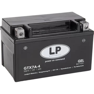 GTX7A-4 Gel Batterie LP 12Volt 6 Ah 4-takt Scooter
