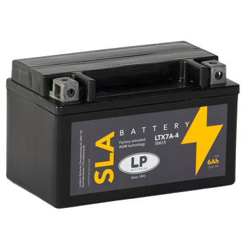 LP Batterie LTX7A-4 SLA 4-takt Scooters,