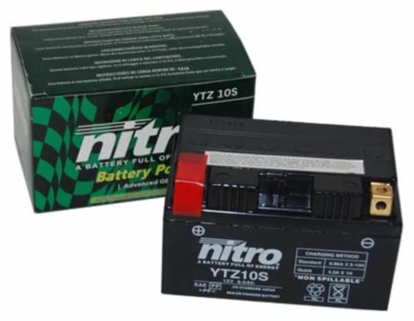 Batterie ytz10s 8.6ah Nitro