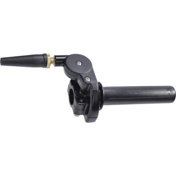 Throttle handle Speed universal model Domino black suits on bromfiets, scooter