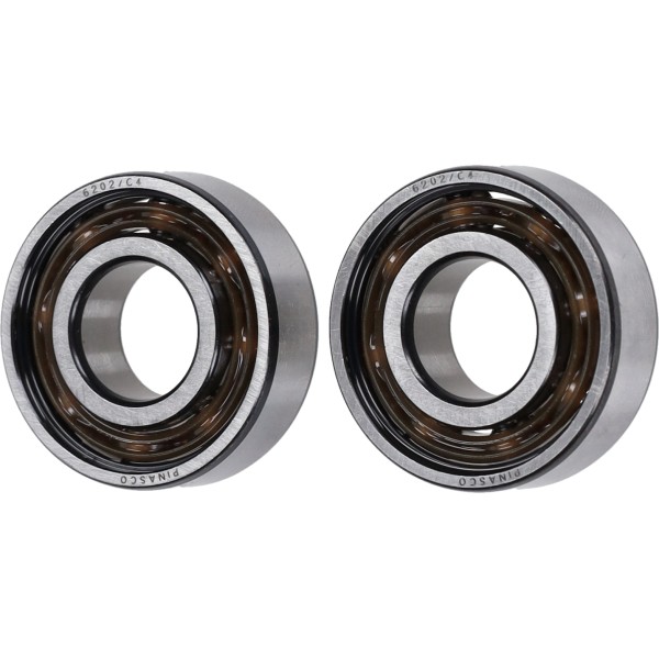 Bearing set Pinasco 6202 TN9 C4 15x35x11 suits on Boxer, bravo, citta, Si, Vespa Ciao