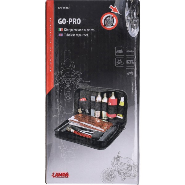 Repair set lampa tyre Tubeless 11-delig