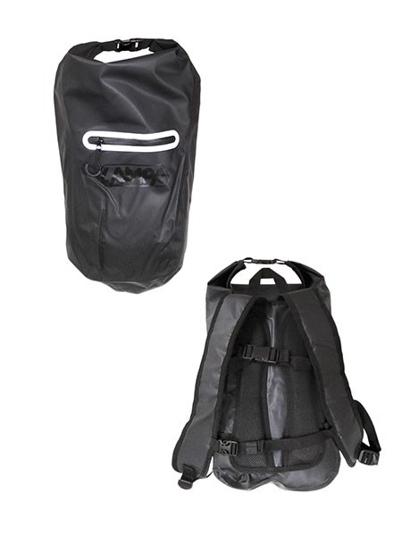 Backpack waterproof 15L black lampa