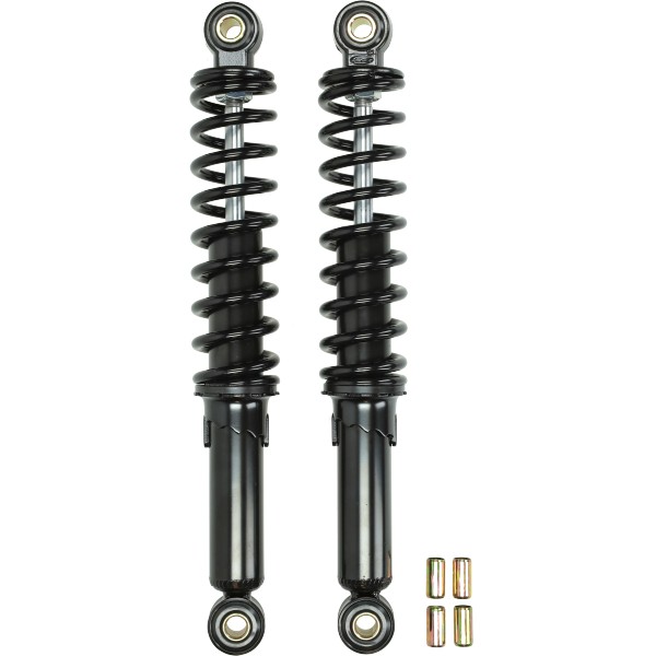 Shock absorber set Fast-arrow 290mm black suits on maxi, Tomos, Honda Camino