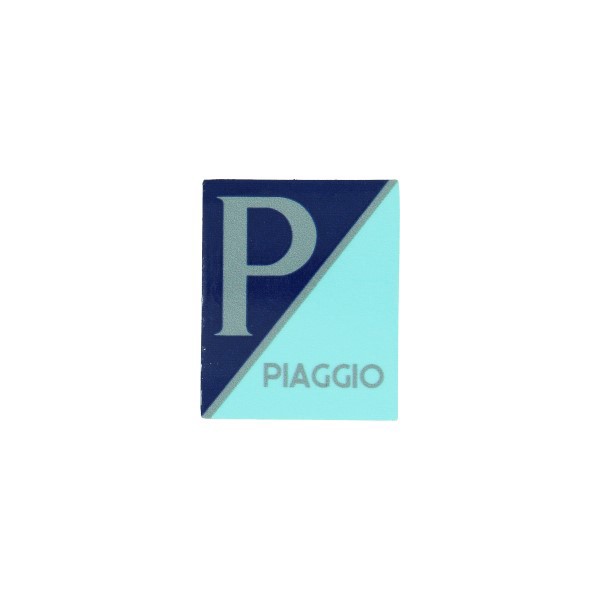 Sticker logo Front cover Piaggio Vespa LX Primavera Sprint blue grey