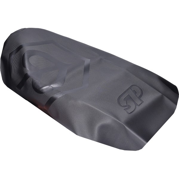 Cover buddyseat with logo (made in eu) black suits on Piaggio, zip2000sp, Piaggio Zip