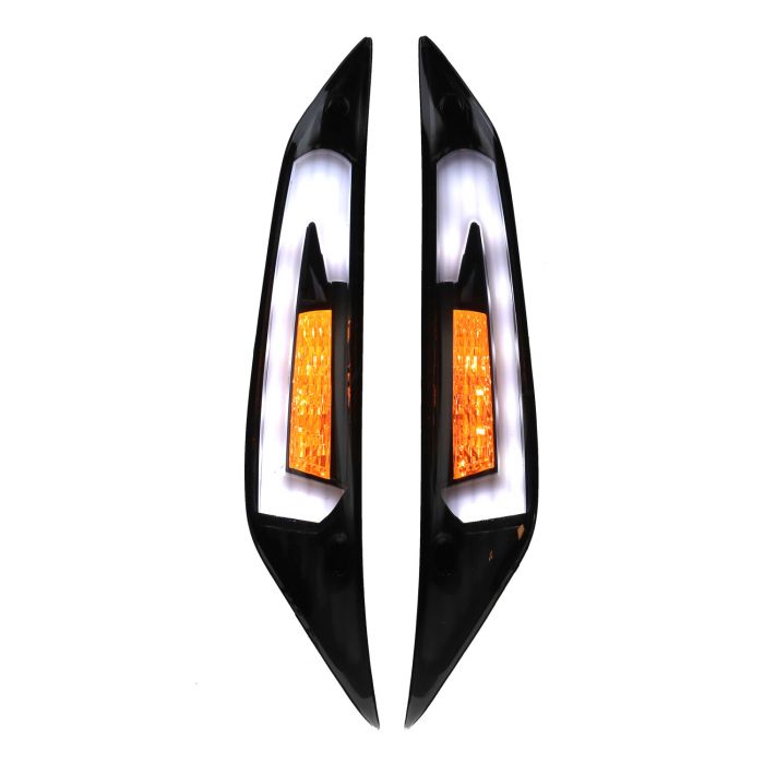 Winker set front side led matrix EVO-5 Piaggio Zip 2000 smoke Power1