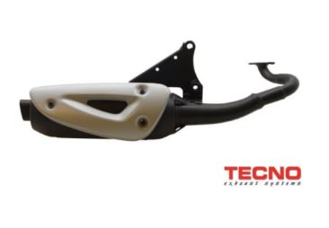 Exhaust Tecno straight Minarelli horizontal