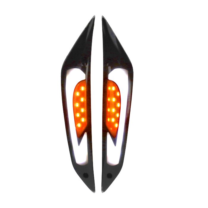 Blinker Satz LED Sport Smoke Piaggio Zip Vorderseite DMP