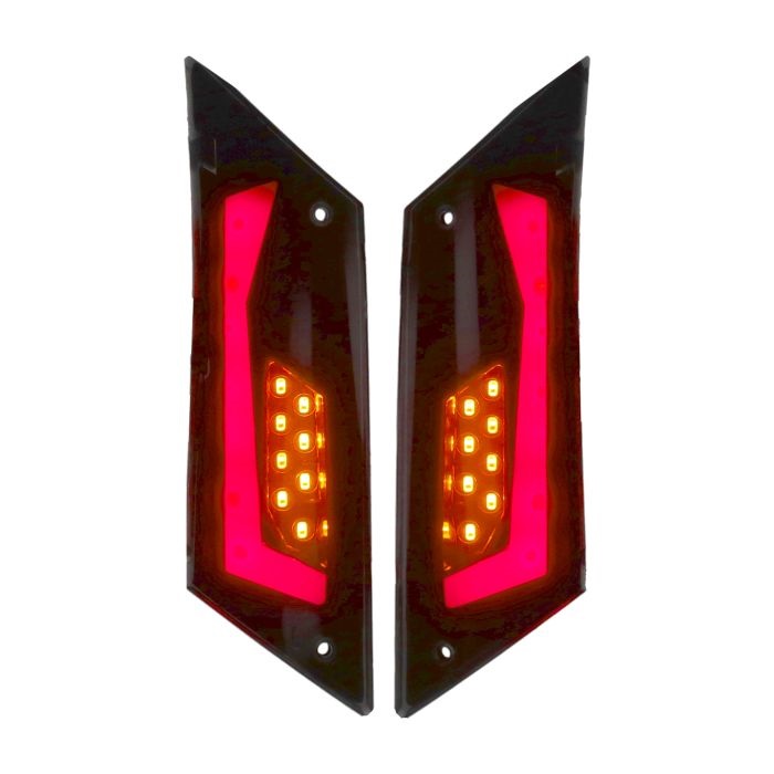 Blinker Satz LED Sport Smoke Piaggio Zip Rückseite DMP