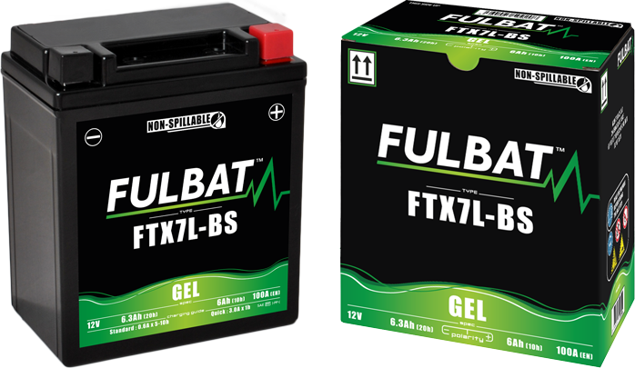 Batterie Fulbat FTX7L-BS (YTX7L-BS) Gel Batterie Wartungsfrei