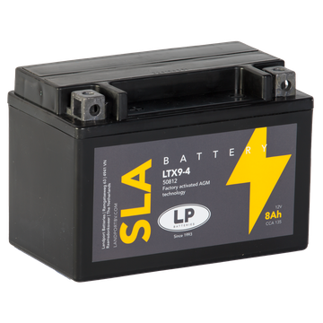 LP battery LTX9-BS 12V 8.0Ah maintenance free