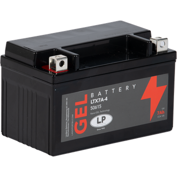 LTX7A-4 gel battery LP 12Volt 6 Ah 4-takt scooter