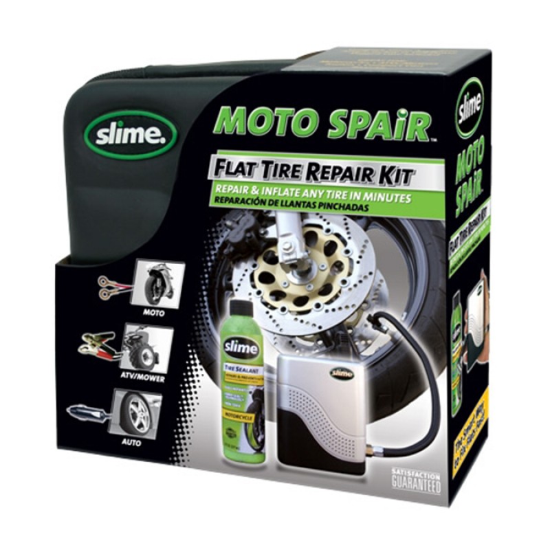 Slime Reparatur satz Plus Kompressor motor Scooter moto Repair - M2 Trading